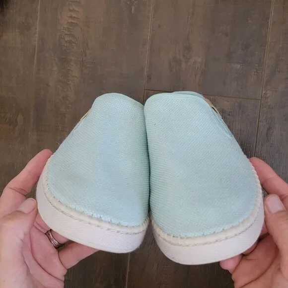 NEW UGG Delu Slip On Mule Womens 9.5 Canvas Sneaker Casual Travel Comfort - Picture 3 of 10